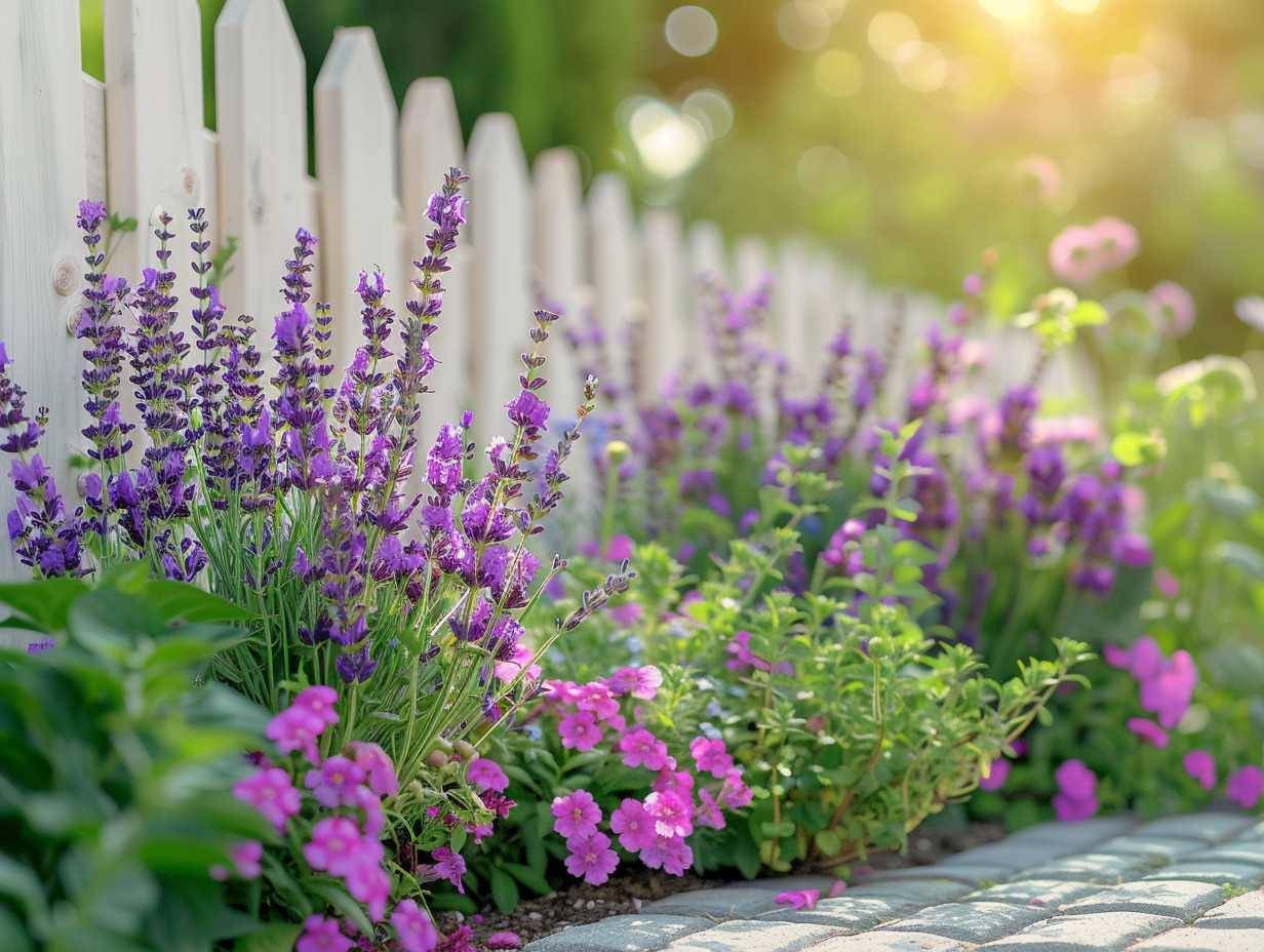 plantes violettes