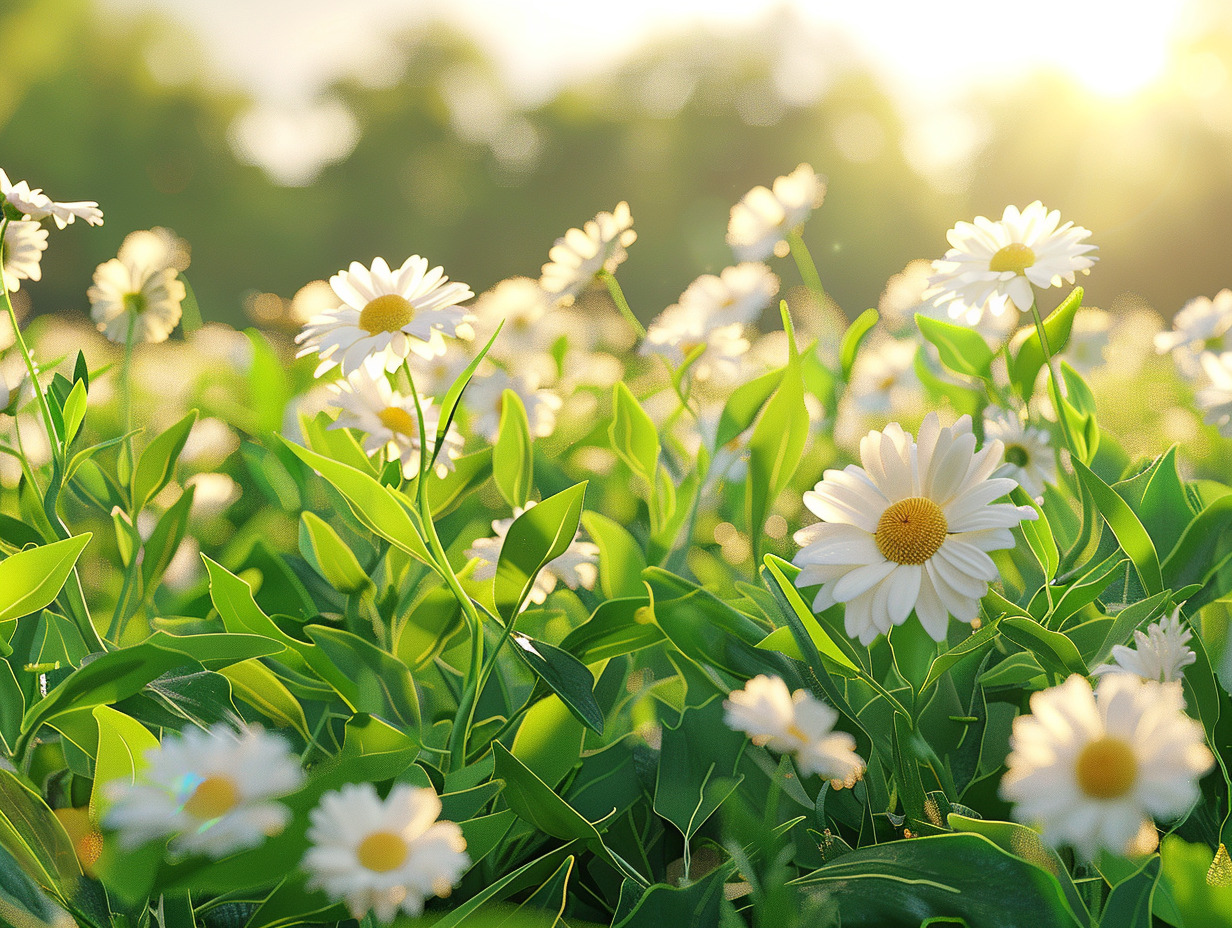 fleur de marguerite : une ode à la pureté et à l innocence - marguerite  nature